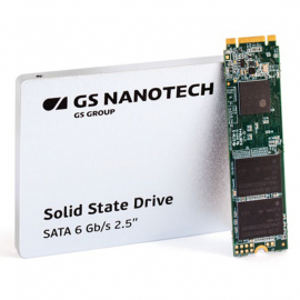 GS SSD 256-16 российский SSD (256 Гб ), SATA, M.2 2280, расширенный диапазон температур, NAND Flash 3D MLC (GSSMD256M16ETF)