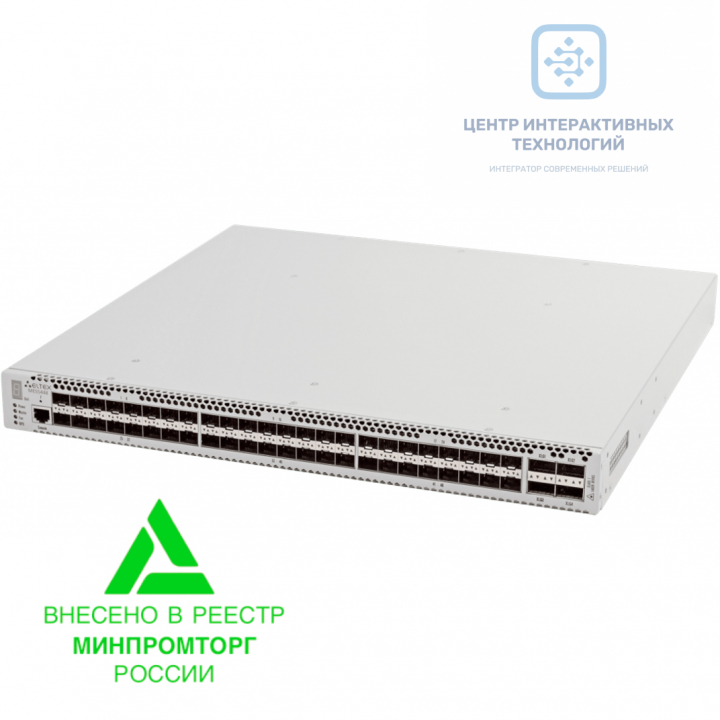 MES5400-24 Ethernet-коммутатор агрегации 24 порта SFP+, 6 портов QSFP+ российского производства